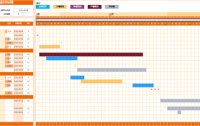 [1022]EXCEL高效任务管理甘特图模板，助您轻松管理多个任务项目