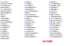 【行政办公】办公室专用表格【1056】
