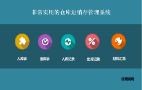 [1031]Excel智能进销存管理模板，提升效率，实现精细化管理！