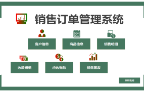 EXCEL销售订单管理系统：实现销售与收款一体化管理【1446】