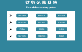 EXCEL财务记账系统：精细管理，高效运营【1453】