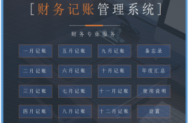 EXCEL财务记账管理系统：精细管理、高效决策，管理更轻松【1451】