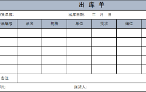 excel实现的物流相关表格1 (14)