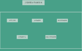 工程管理合同结算系统excel模板【10550】