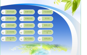 excel实现的进销存管理系统（含应收应付管理系统）【10579】