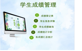 【成绩管理】Excel学生成绩管理表，成绩查询，排名分析，只需单手操作