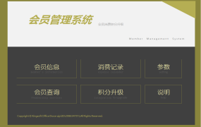 【会员管理】Excel会员管理系统,自动积分,自动升级,一键查询超轻便