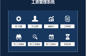 全自动工资管理系统，Excel自动个税计算，全函数套用轻松