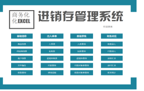 全自动进销存管理系统，窗格式录入查询，库存收支自动显示
