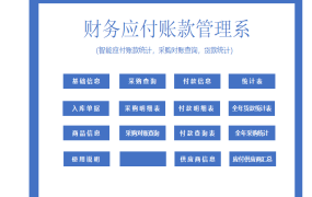 Excel财务应付账款管理系统，智能产品供应商对账，函数自动显示