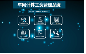 【工资管理】Excel计件工资管理系统,自动公司汇总,工序多条件查询超好用