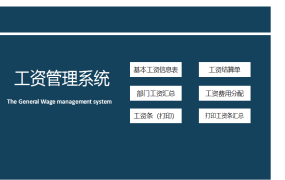 超实用工资管理套表，Excel全函数个税计算，部门汇总一步到位
