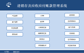【进销存】进销存及应收应付账款管理套表，全自动汇总分析，工作秒轻松