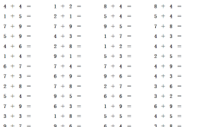 【教育教学】Excel小学四则运算练习题，加减乘除随机出题，F9刷新直接打印