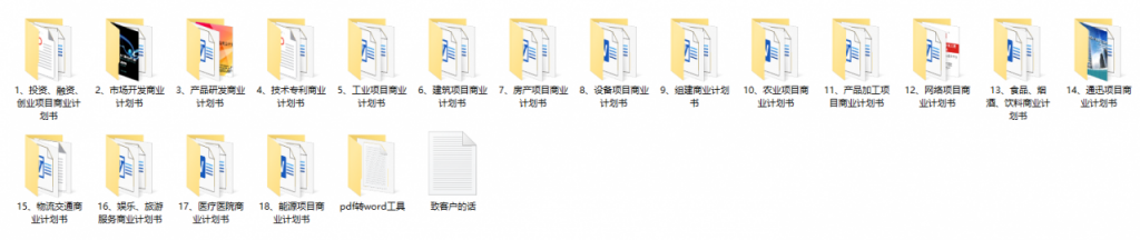 商业计划书科研报告，全套大学生创业计划书，范文案例拿来就用